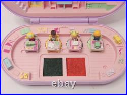 Vtg 1992 Polly Pocket Stampin' School 100% COMPLETE with Figures Stampers WORK