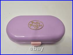 Vtg 1992 Polly Pocket Stampin' School 100% COMPLETE with Figures Stampers WORK