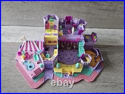 Vtg 1994 Bluebird Polly Pocket Light Up Magical Mansion Play Set Car Horse Works