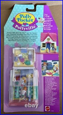Vtg. 1994 Polly Pocket Pollyville Cozy Cottage Rare Sealed NO. 11200 Mattel