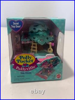 Vtg 1994 Polly Pocket Pollyville Tree House SEALED New In Box NIB Bluebird 11989