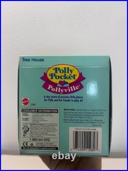 Vtg 1994 Polly Pocket Pollyville Tree House SEALED New In Box NIB Bluebird 11989
