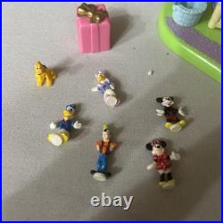 Vtg 1995 Disney Polly Pocket Minnie Mouse Surprise Party House Bluebird Works