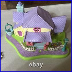 Vtg 1995 Disney Polly Pocket Minnie Mouse Surprise Party House Bluebird Works
