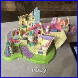 Vtg 1995 Disney Polly Pocket Minnie Mouse Surprise Party House Bluebird Works