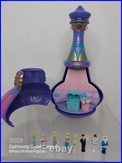 Vtg 1995 Polly Pocket I Dream of Jeannie Magical Playset Lamp & figure Lot