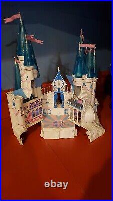 Vtg. 1996 Trendmasters Polly Pocket Disney Cinderella Star Castle Figures Key