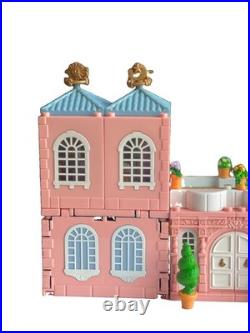 Vtg 1999 Polly Pocket Dream Builders Deluxe Mansion 100% COMPLETE Bluebird