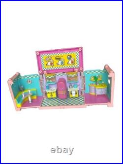 Vtg 1999 Polly Pocket Dream Builders Deluxe Mansion 100% COMPLETE Bluebird