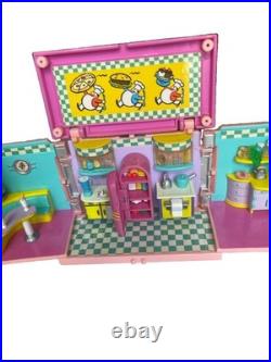 Vtg 1999 Polly Pocket Dream Builders Deluxe Mansion 100% COMPLETE Bluebird
