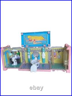 Vtg 1999 Polly Pocket Dream Builders Deluxe Mansion 100% COMPLETE Bluebird