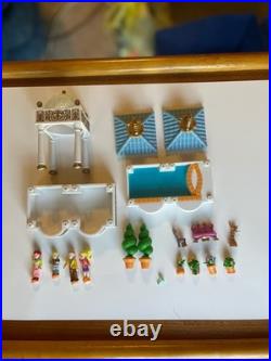 Vtg 1999 Polly Pocket Dream Builders Deluxe Mansion 100% COMPLETE Bluebird