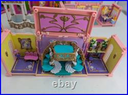 Vtg 1999 Polly Pocket Dream Builders Deluxe Mansion Playset Dollhouse 7 Rooms