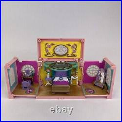 Vtg 1999 Polly Pocket Dream Builders Deluxe Mansion Playset Dollhouse 7 Rooms