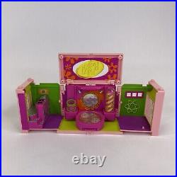Vtg 1999 Polly Pocket Dream Builders Deluxe Mansion Playset Dollhouse 7 Rooms