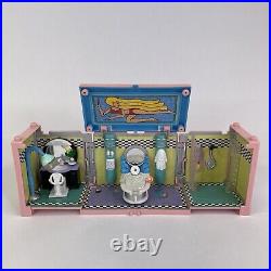Vtg 1999 Polly Pocket Dream Builders Deluxe Mansion Playset Dollhouse 7 Rooms