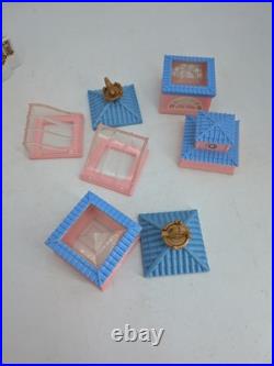 Vtg 1999 Polly Pocket Dream Builders Deluxe Mansion Playset Dollhouse 7 Rooms