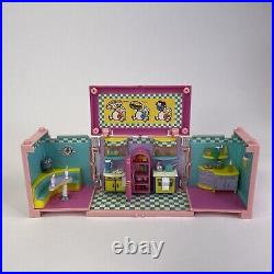 Vtg 1999 Polly Pocket Dream Builders Deluxe Mansion Playset Dollhouse 7 Rooms