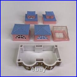 Vtg 1999 Polly Pocket Dream Builders Deluxe Mansion Playset Dollhouse 7 Rooms