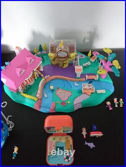 Vtg 89-97 Bluebird Polly Pocket Bundle X 9 Sets Some Rare Some Complete Plz Read