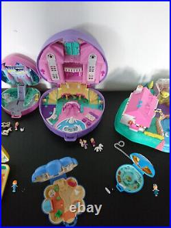 Vtg 89-97 Bluebird Polly Pocket Bundle X 9 Sets Some Rare Some Complete Plz Read