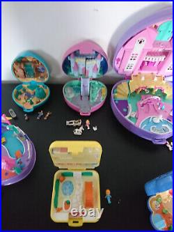 Vtg 89-97 Bluebird Polly Pocket Bundle X 9 Sets Some Rare Some Complete Plz Read