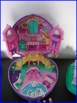 Vtg 89-97 Bluebird Polly Pocket Bundle X 9 Sets Some Rare Some Complete Plz Read