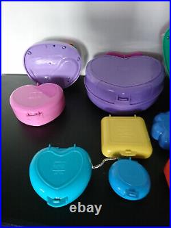 Vtg 89-97 Bluebird Polly Pocket Bundle X 9 Sets Some Rare Some Complete Plz Read