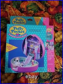 Vtg Bluebird Polly Pocket 1993 Starlight Castle Light Up Playset NRFB