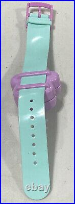 Vtg Bluebird Polly Pocket 1995 Polly Loves Bear Bracelet Watch Complete