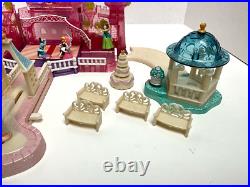 Vtg Disney Cinderella Polly Pocket Light-Up Pink Wedding Palace 99% Complete Vtg Disney Cinderella Polly Pocket Light-Up Pink Wedding Palace 99% Complete