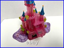 Vtg Disney Cinderella Polly Pocket Light-Up Pink Wedding Palace 99% Complete Vtg Disney Cinderella Polly Pocket Light-Up Pink Wedding Palace 99% Complete