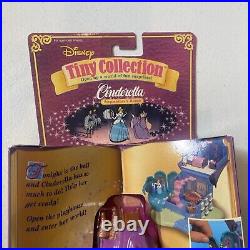 Vtg Disney Polly Pocket Tiny Collection Cinderella Stepmother's House Set NIP