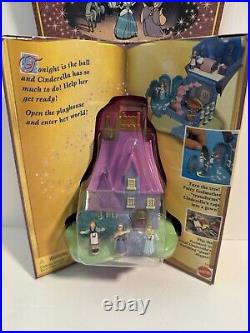 Vtg Disney Polly Pocket Tiny Collection Cinderella Stepmother's House Set NIP