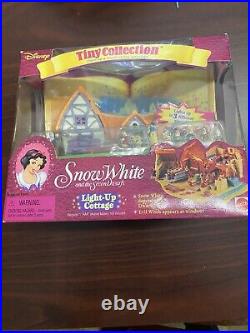 Vtg Disney Snow White Cottage Polly Pocket Tiny Collectible Rare HTF! NIB