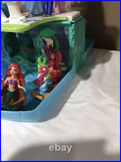 Vtg Disney The Little Mermaid Fold & Go Polly Pocket Playset Hard To Find