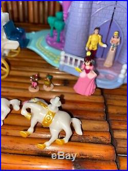 Vtg Disney's Cinderella Wedding Polly Pocket Palace Playset Bluebird Complete
