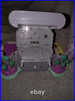 Vtg Lot Polly Pocket Magical Mansion Cinderella Castle Houses 8 Figures Untested