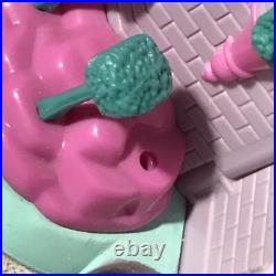 Vtg Lot of 8 figures Polly Pocket Bluebird Cinderella Enchanted +2 Castles