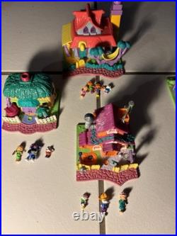 Vtg Polly Pocket 1994 All 6 Of The Animal Houses Are COMPLETE RARE