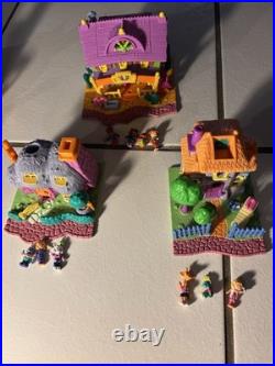 Vtg Polly Pocket 1994 All 6 Of The Animal Houses Are COMPLETE RARE