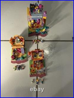 Vtg Polly Pocket 1994 All 6 Of The Animal Houses Are COMPLETE RARE