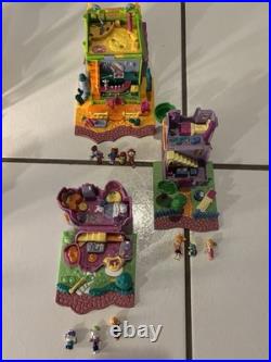 Vtg Polly Pocket 1994 All 6 Of The Animal Houses Are COMPLETE RARE
