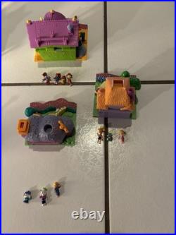Vtg Polly Pocket 1994 All 6 Of The Animal Houses Are COMPLETE RARE