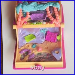 Vtg Polly Pocket 1995 Glitter Island Enchanted Storybook 100% COMPLETE Bluebird