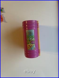 Vtg Polly Pocket 1995 Glitter Island Enchanted Storybook 100% COMPLETE Bluebird