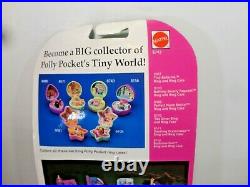 Vtg Polly Pocket 50s DINER RING AND RING CASE 1994 Sealed NOS Bluebird Mattel