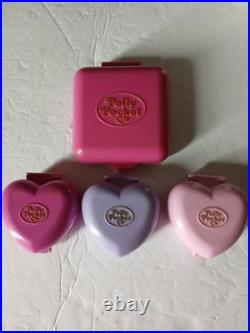 Vtg Polly Pocket Bluebird COMPACTS ONLY 4 Compacts No Dolls READ CONDITION Vtg Polly Pocket Bluebird COMPACTS ONLY 4 Compacts No Dolls READ CONDITION