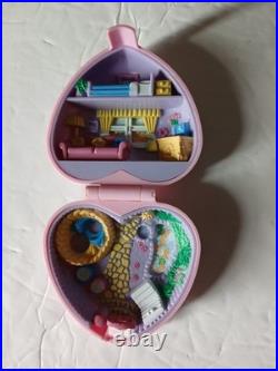 Vtg Polly Pocket Bluebird COMPACTS ONLY 4 Compacts No Dolls READ CONDITION