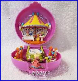 Vtg Polly Pocket Carnival Parade Princess Polly Stamper Complete RARE